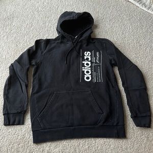 ADIDAS youth long sleeve hoodie. Size S, color black.